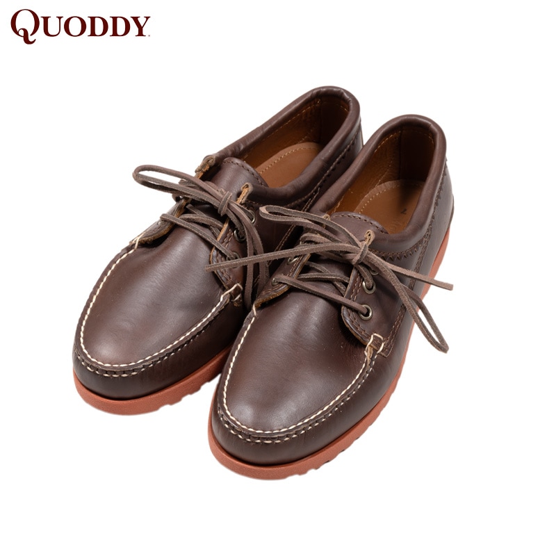 QUODDY MALISEET OXFORD BLACK US8 クオッディ QUODDY TRAIL MOCCASIN クオディ トレイルモカシン Maliseet
