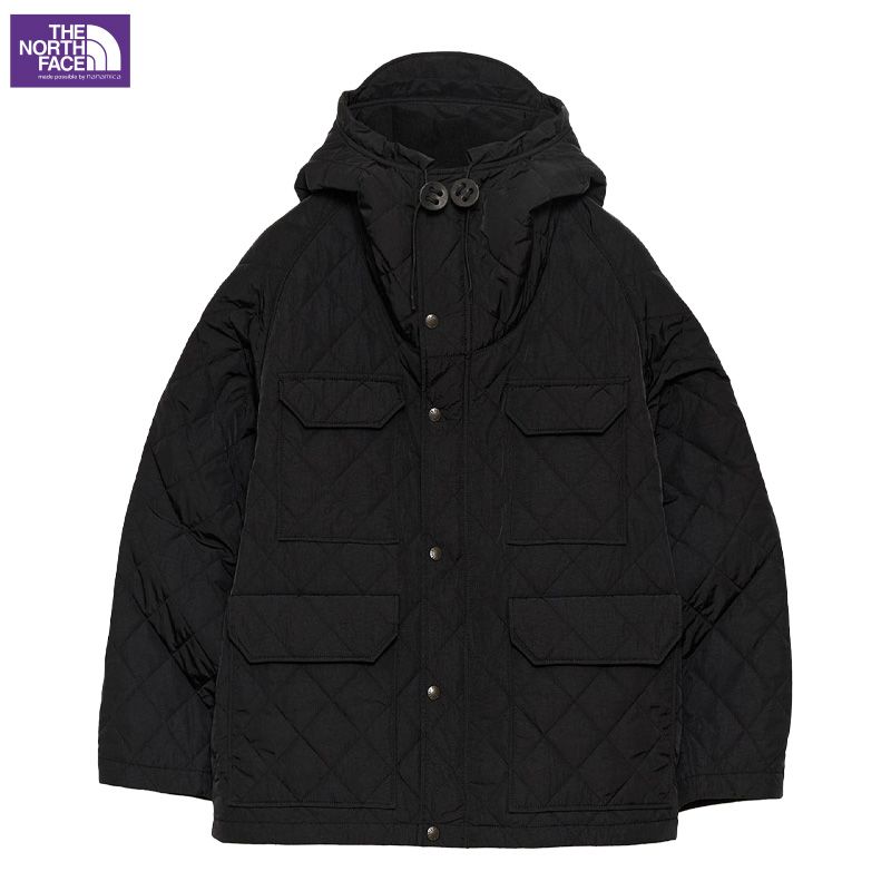 THE NORTH FACE PURPLE LABEL [Ρե ѡץ졼٥] - QUILTING FIELD MOUNTAIN PARKA - BLACK