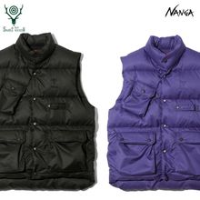 SOUTH2 WEST8  NANGA [ ȣ  ʥ] - RIVER TREK DOWN VEST - PE RIPSTOP - 2COL.