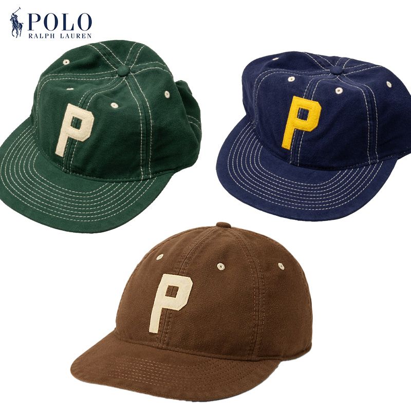 POLO RALPH LAUREN ڥݥ ե-CHAMOIS P AUTHENTIC BASEBALL CAP - 3COL.