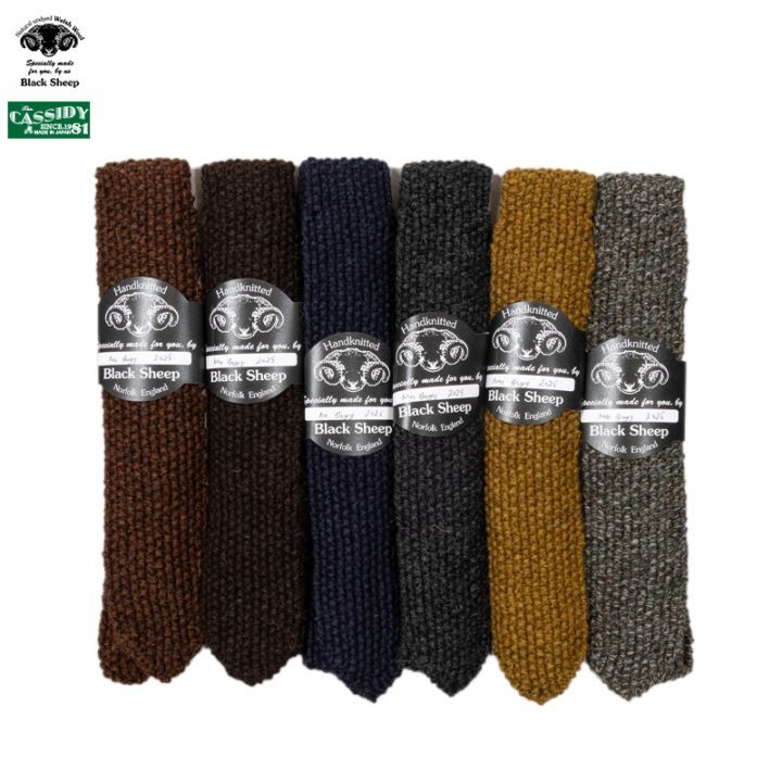 [BLACK SHEEP] �� [CASSIDY'81] - SPECIAL ORDER KNIT TIE / 6COL.