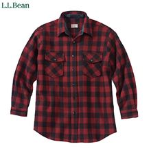 L.L.Bean [롦롦ӡ] - Men's Maine Guide Shrt - RED / BLACK