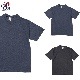 CAL CRU [륯롼] - SHORT SLEEVE MICRO STRIPE T-SHIRT - 2COL.