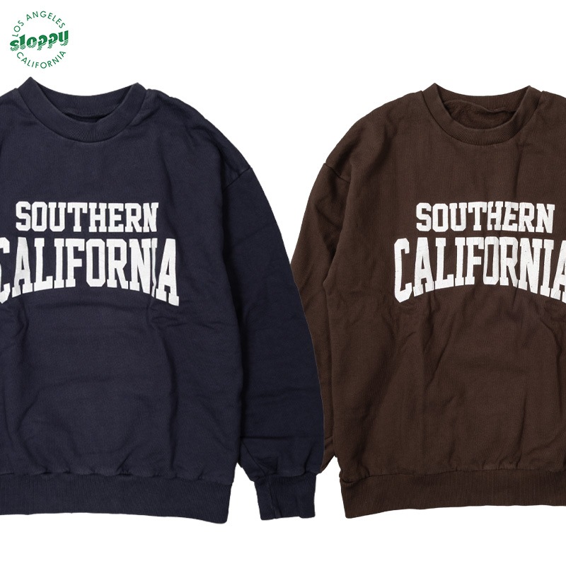 SLOPPY SUPPLY [åԡ ץ饤] - SO.CAL 25 SWEAT - 2COL.