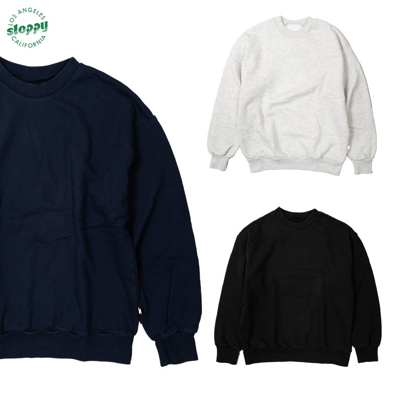 SLOPPY SUPPLY [åԡ ץ饤] - SOLID SWEAT - 3COL.