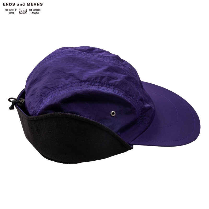 ENDS and MEANS [󥺥ɥߡ] - POLERTEC EAR FLAP CAMP CAP - 2COL.