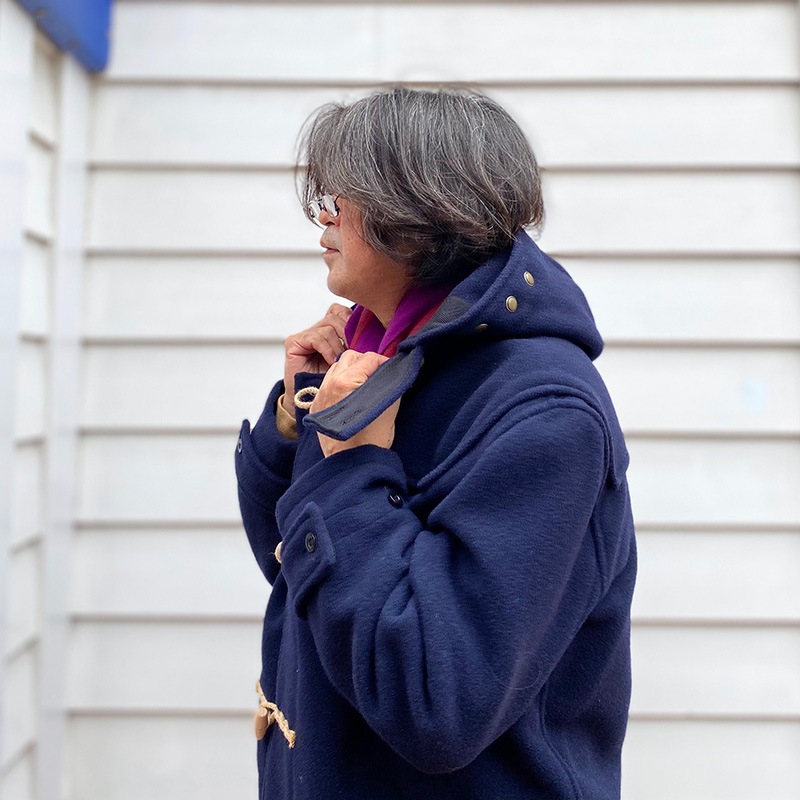 GLOVERALL�ڥ������С��������- MONTY DUFFLE COAT / NAVY