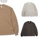 ENDS and MEANS [󥺥ɥߡ] - HORIZONTAL STRIPE L/S TEE - 2Col.