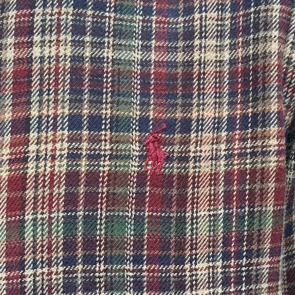 POLO RALPH LAUREN ڥݥե- CUSTOM FIT PLAID BRUSHED FLANNEL SHIRT  / 2COL.