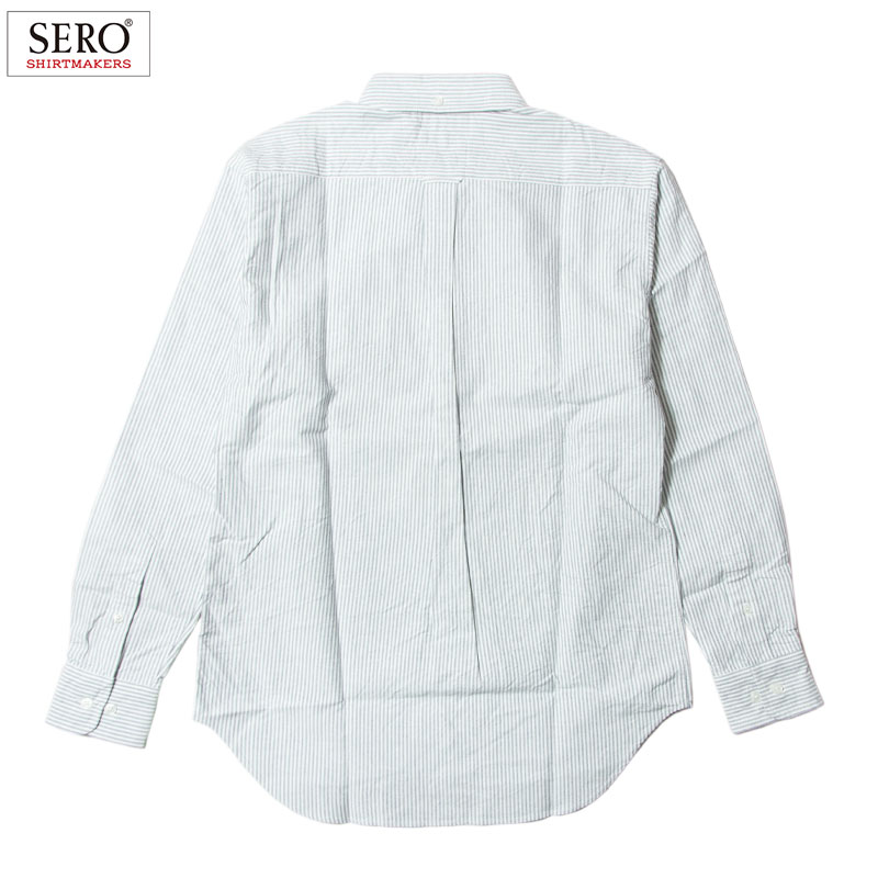 SERO [] - L/S B.D SHIRTS ܥ󥷥 _ ȥ饤(åե) / NAVY