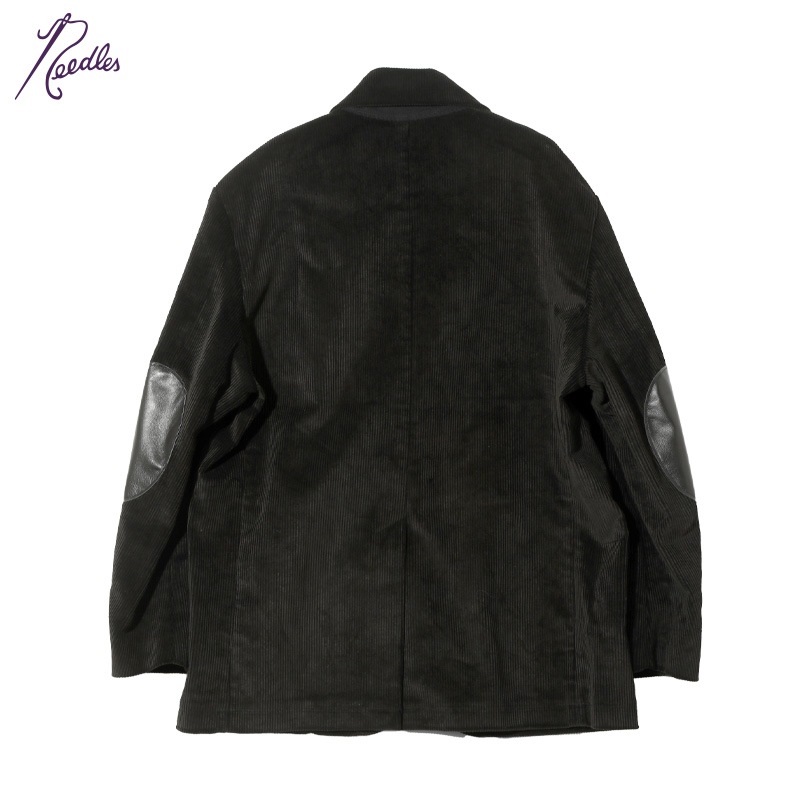 NEEDLES[ˡɥ륹] - ZIPPED TRAVEL JACKET - 8W CORDUROY - BLACK