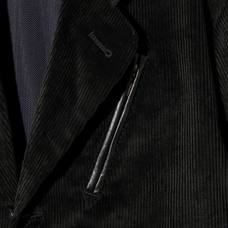 NEEDLES[ˡɥ륹] - ZIPPED TRAVEL JACKET - 8W CORDUROY - BLACK