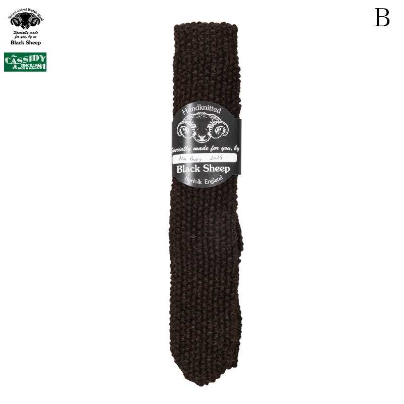 [BLACK SHEEP]  [CASSIDY'81] - SPECIAL ORDER KNIT TIE / 6COL.
