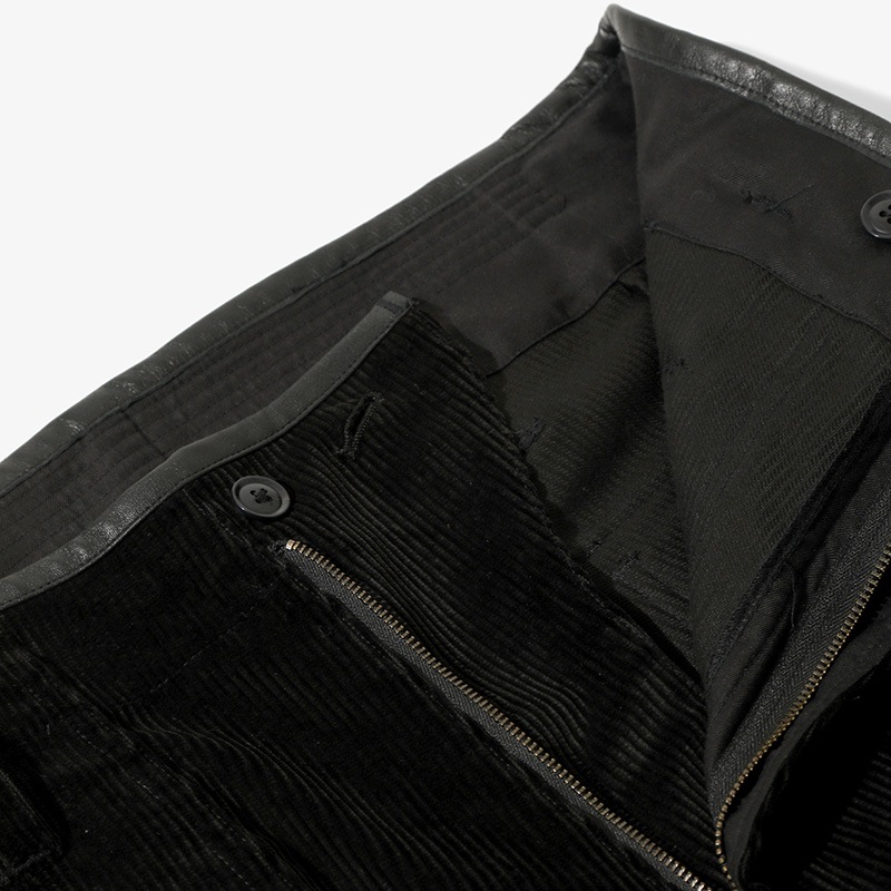 NEEDLES[ˡɥ륹] - OVER PANT - 8W CORDUROY - BLACK