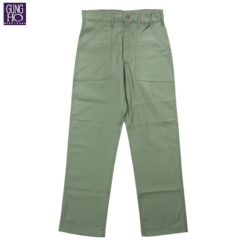 GUNG HO [ۡ] - 4Pocket Fatigue _ Sateen / Olive