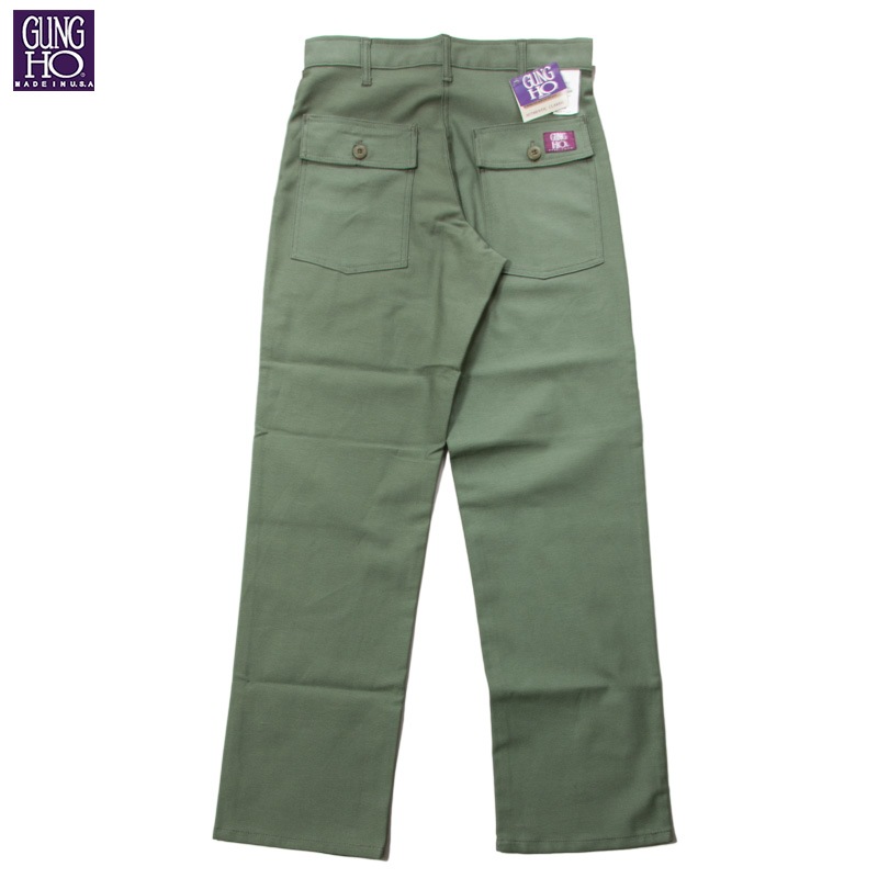 GUNG HO [ۡ] - 4Pocket Fatigue _ Sateen / Olive