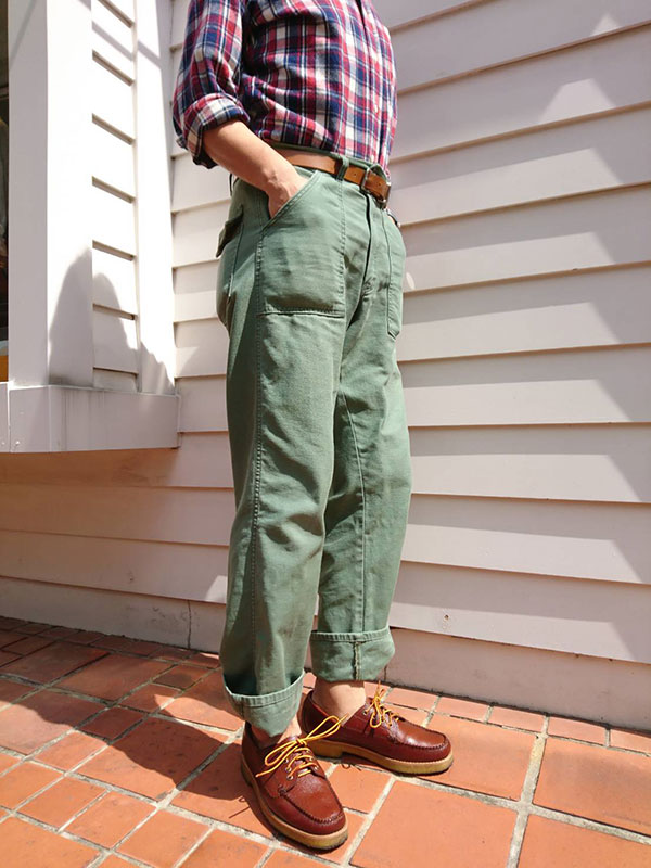 GUNG HO [ۡ] - 4Pocket Fatigue _ Sateen / Olive