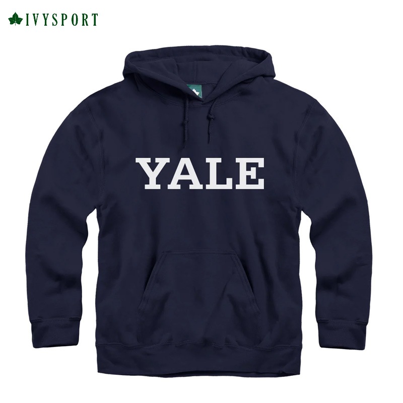 IVYSPORT [ӡݡ] - Yale Classic Hooded Sweatshirt (Navy)