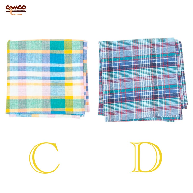RESTOCKCAMCO [ॳ] - MADRAS BANDANA - 7COL