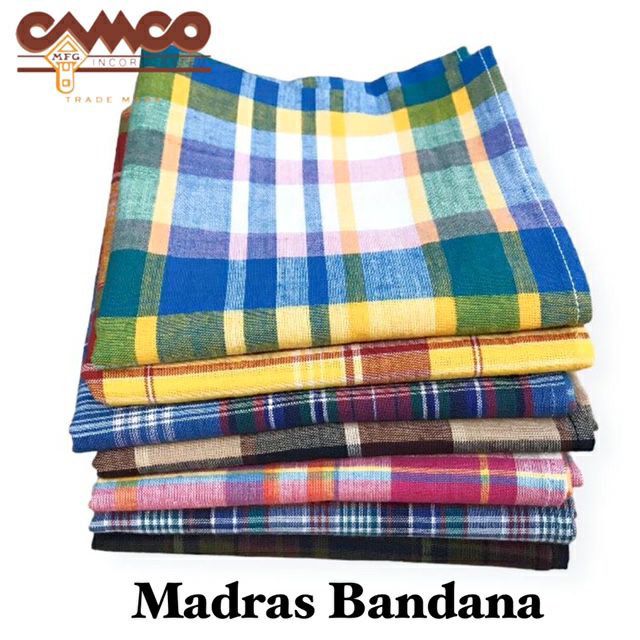 RESTOCKCAMCO [ॳ] - MADRAS BANDANA - 7COL