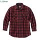 L.L.Bean [���롦���롦�ӡ���] - Men's Maine Guide Shrt - RED / BLACK