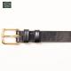 JABEZ CLIFF [٥ġ] / 2.8cm LEATHER BELT- Black