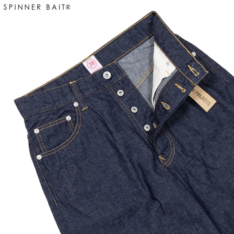CRANK PROJECTSڥ ץġ- 8oz FAT DENIM PANTS - INDIGO