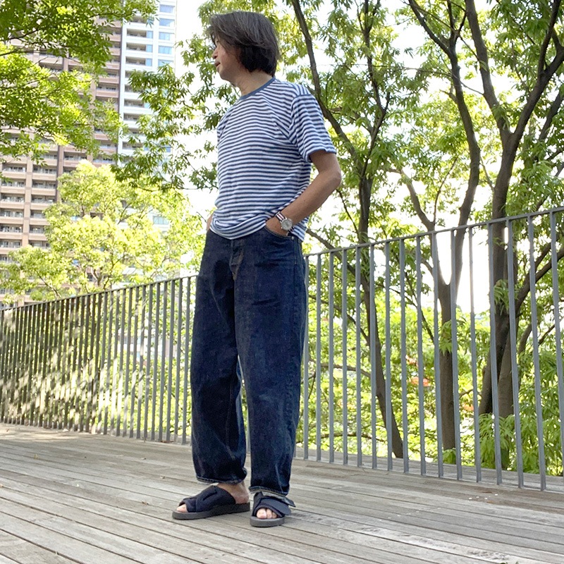 CRANK PROJECTSڥ ץġ- 8oz FAT DENIM PANTS - INDIGO