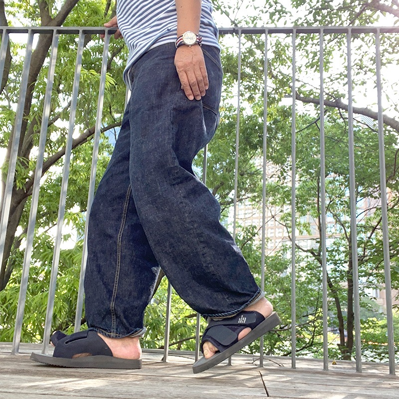 CRANK PROJECTSڥ ץġ- 8oz FAT DENIM PANTS - INDIGO