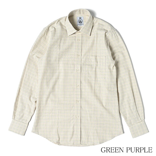 CORDINGS �ڥ����ǥ��󥰥��� - FINE TATTERSALL SHIRT - 2COL.