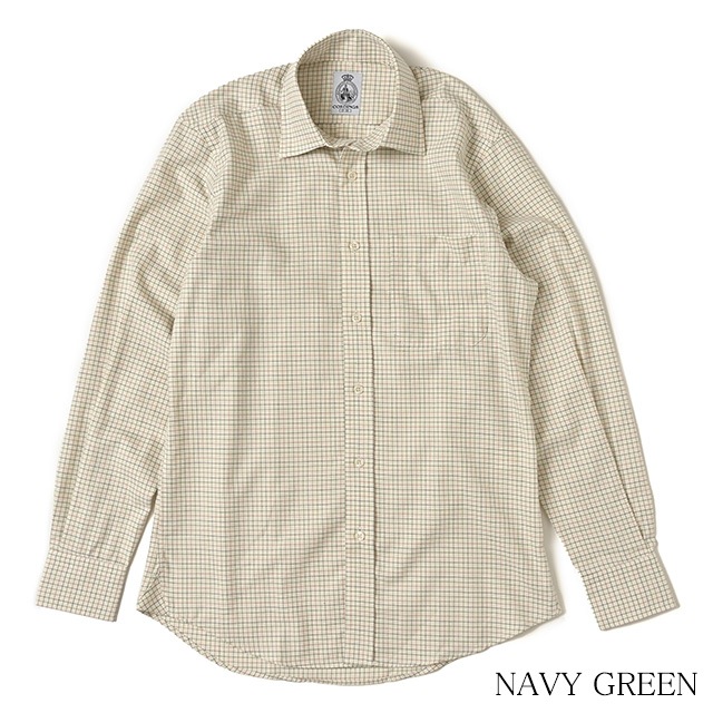 CORDINGS �ڥ����ǥ��󥰥��� - FINE TATTERSALL SHIRT - 2COL.