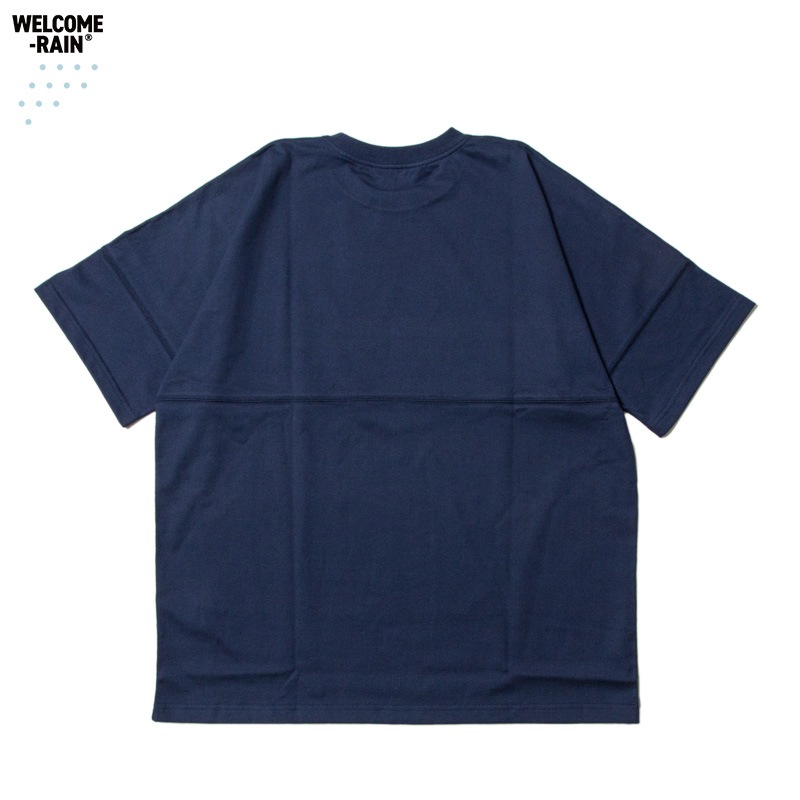 WELCOME RAIN [륫 쥤] - NO SHOULDER HALF SLEEVE T-SHIRT / 3COL.