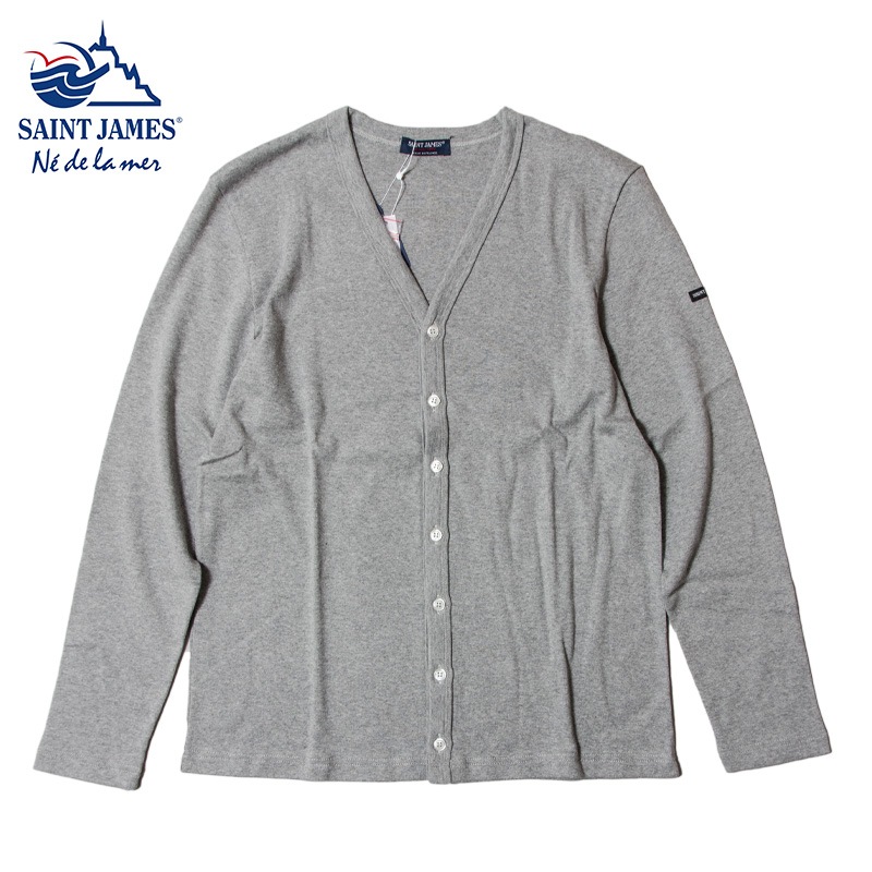 Saint James [ȥॹ] - Cotton Cardigan / 3Col.