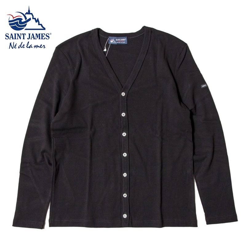 Saint James [ȥॹ] - Cotton Cardigan / 3Col.