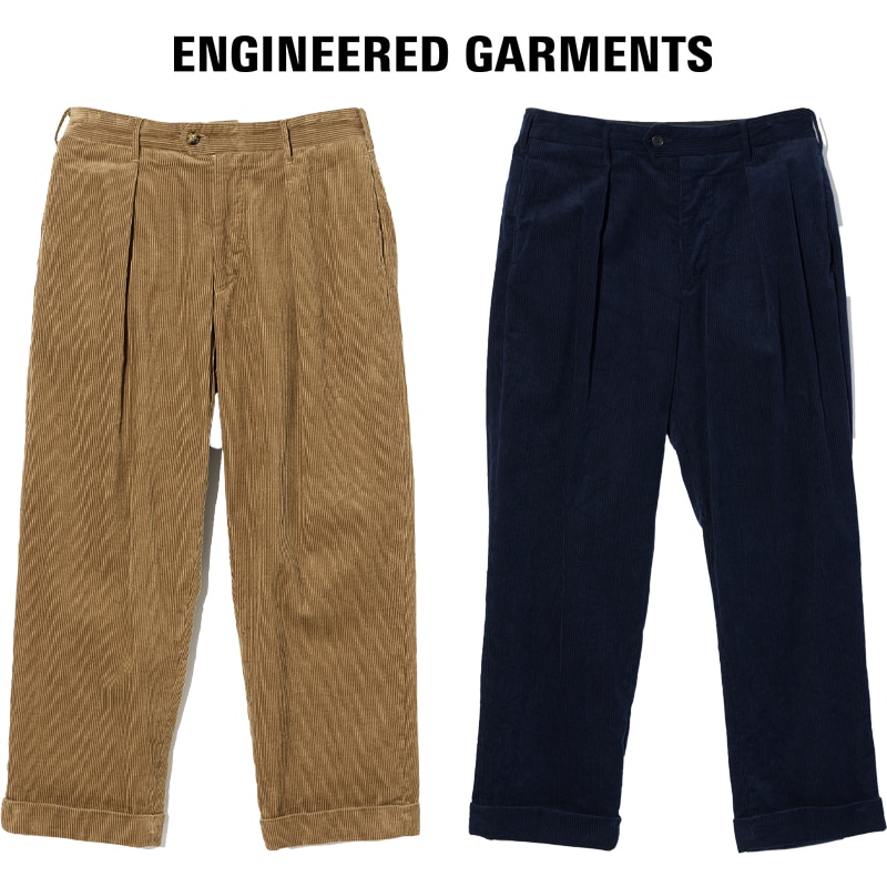 ENGINEERED GARMENTS [󥸥˥ ] - CARLYLE PANT - 8W CORDUROY - 2COL.