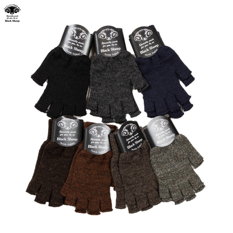 BLACK SHEEP [�֥�å���������] - FINGERLESS GLOVE / 7COL��