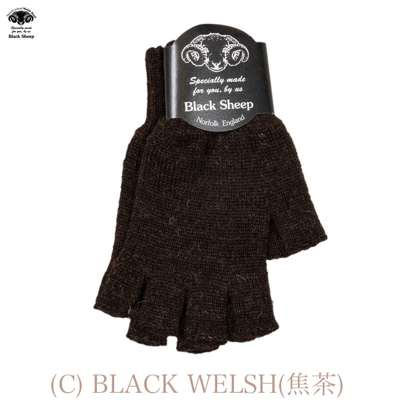 BLACK SHEEP [�֥�å���������] - FINGERLESS GLOVE / 7COL��