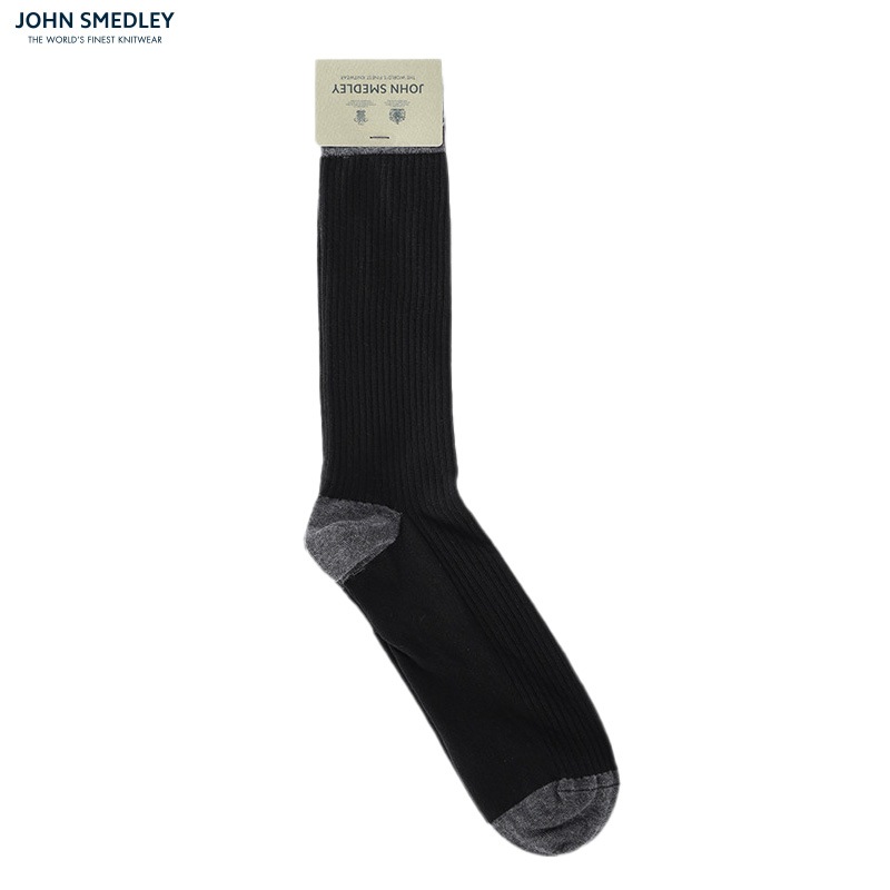 JOHN SMEDLEY [󡦥ɥ졼] - CORTLAND_ Unisex Ribbed Bicolour Socks / 3Col.