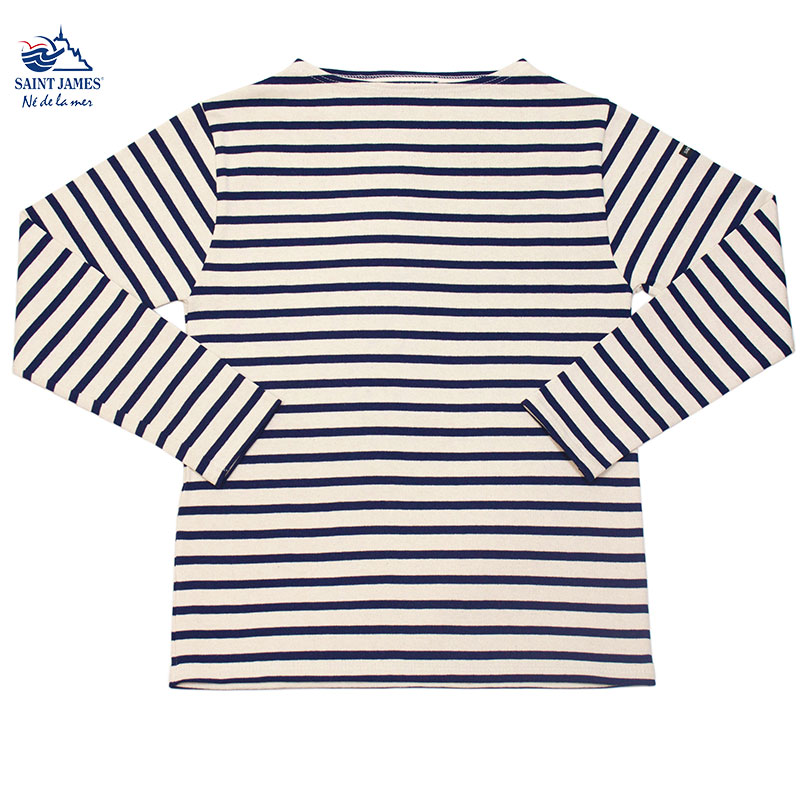Saint James [ȥॹ] - OUESSANT "BORDER" åΥܡ] _ ECRU/MARINE/ޥ