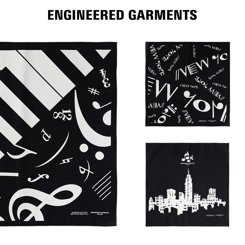 ENGINEERED GARMENTS [󥸥˥ ] - PRINTED BANDANA - 3COL.