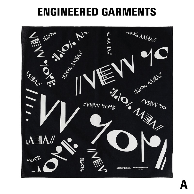 ENGINEERED GARMENTS [󥸥˥ ] - PRINTED BANDANA - 3COL.