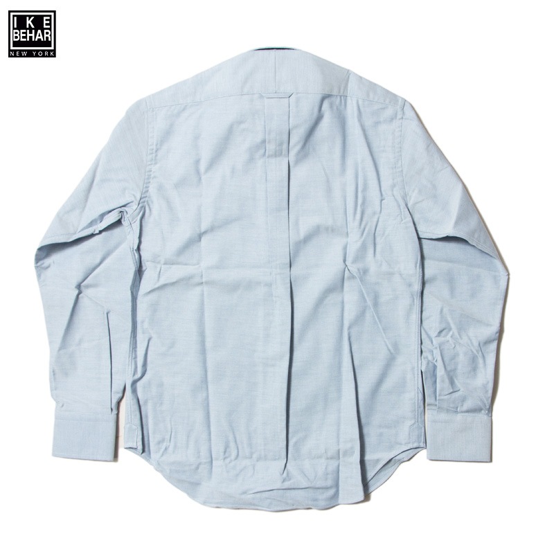 IKE BEHAR [ ١ϡ] - OXFORD B.D SHIRT - TRADITIONAL FIT / BLUE