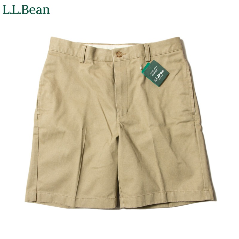 L.L.Bean [���롦���롦�ӡ���] - Men's Double L Chino Shorts, Classic-Fit Plain-Front 8 Inseam / Dark Khaki