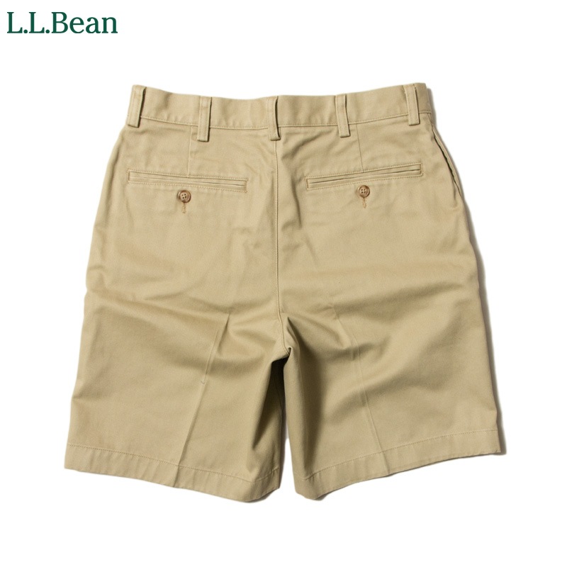 L.L.Bean [���롦���롦�ӡ���] - Men's Double L Chino Shorts, Classic-Fit Plain-Front 8 Inseam / Dark Khaki