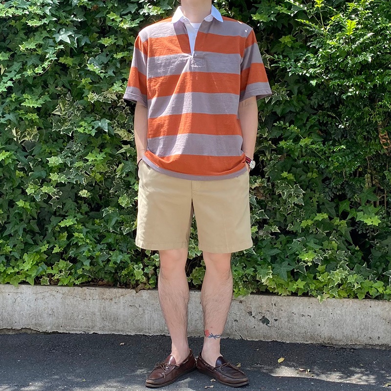 L.L.Bean [���롦���롦�ӡ���] - Men's Double L Chino Shorts, Classic-Fit Plain-Front 8 Inseam / Dark Khaki