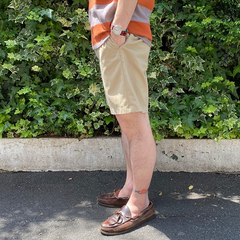 L.L.Bean [���롦���롦�ӡ���] - Men's Double L Chino Shorts, Classic-Fit Plain-Front 8 Inseam / Dark Khaki