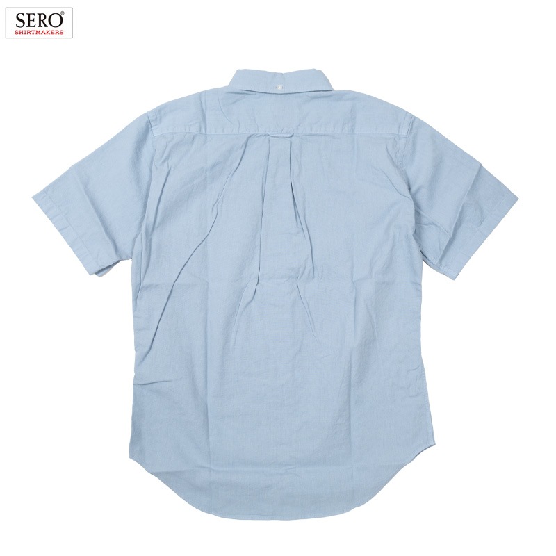 SERO [] - SHORT SLEEVE B.D. SHIRT - GARMENT DYE - 3COL.