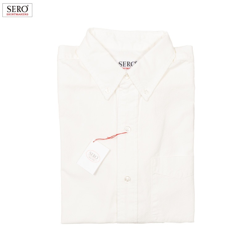 SERO [] - SHORT SLEEVE B.D. SHIRT - GARMENT DYE - 3COL.