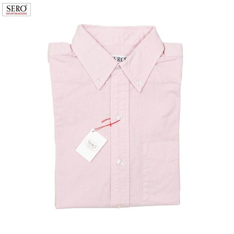 SERO [] - SHORT SLEEVE B.D. SHIRT - GARMENT DYE - 3COL.