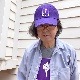 NEW YORK UNIVERSITY  [˥塼衼 ˥Сƥ] - NYU BASEBALL CAP  - VIOLET